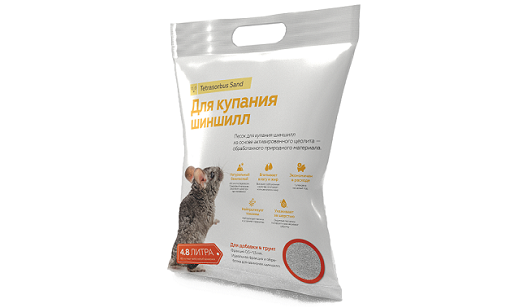 Tetrasorb Sand — для купания шиншилл